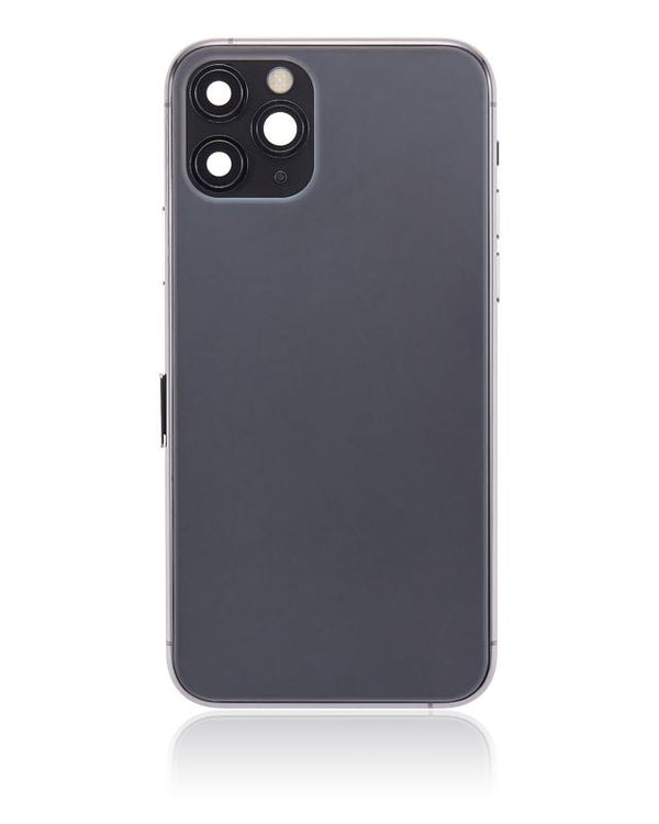 Tapa trasera para iPhone 11 Pro con componentes pequenos pre-instalados (Gris Espacial)