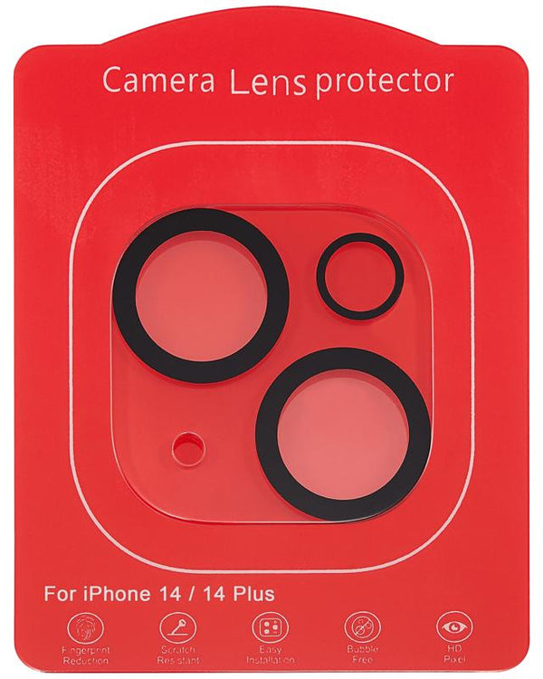 Protector de lente de camara para iPhone 14 / 14 Plus cobertura completa cristal