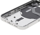 Tapa trasera con componentes pequenos pre-instalados para iPhone 12 Mini (Version US) (Original Usado: Grado B) (Blanco)