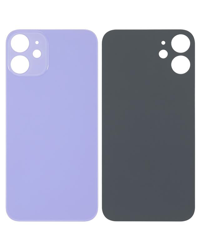 Tapa trasera para iPhone 12 Mini (Morado) con adhesivo 3M