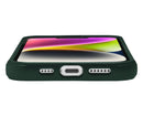 Funda Rugosa Mate Asteroid para iPhone 14 Plus Verde 1 Unidad