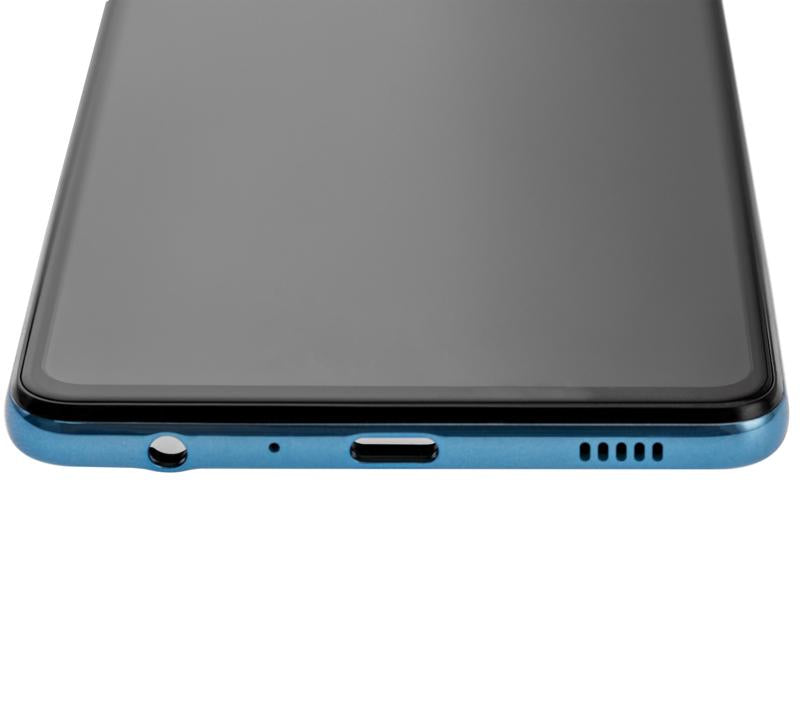 Pantalla OLED con marco para Samsung A72 (A725 / 2021) original (Awesome Blue)