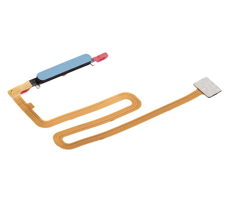 Lector de huellas con cable flexible para Samsung Galaxy A03S (A037U / 2021) (Azul)