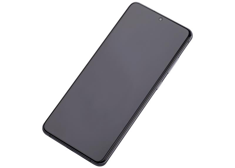 Pantalla OLED con marco para Samsung Galaxy S20 Ultra 5G (Cosmic Gray)