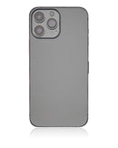 Tapa trasera para iPhone 13 Pro Max (Version US) (Sin Logo) Gris Espacial