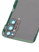 Tapa trasera con lente de camara para Samsung Galaxy S20 (Gris cosmico)