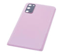 Tapa trasera con lente de camara para Samsung Galaxy S20 (Original) (Rosa Nube)