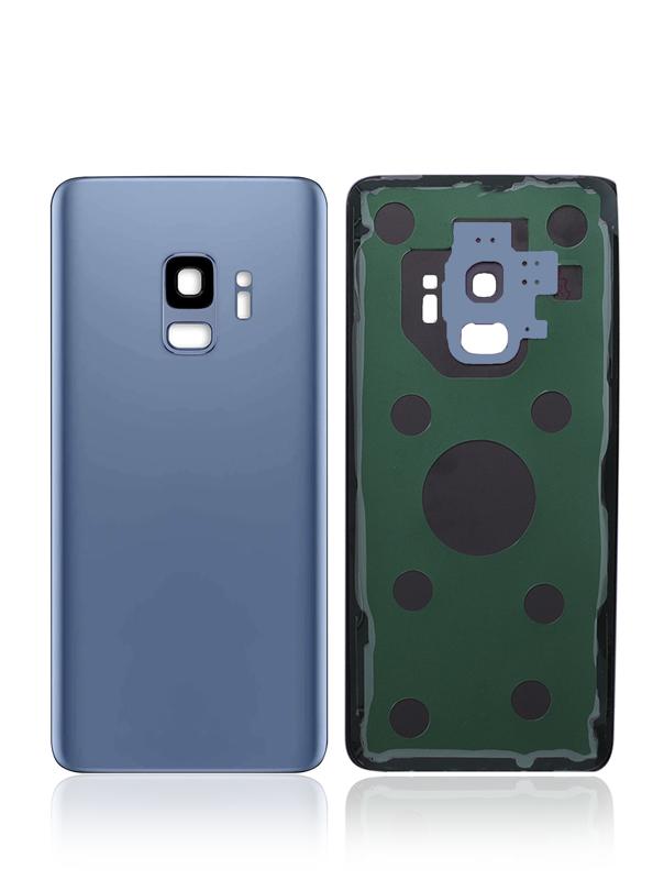 Tapa trasera con lente de camara para Samsung Galaxy S9 (Azul Coral)