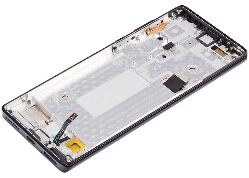 Pantalla OLED con marco para Motorola Moto Edge Plus (XT2061-3 / 2020) (Reacondicionado) (Smokey Sangria)