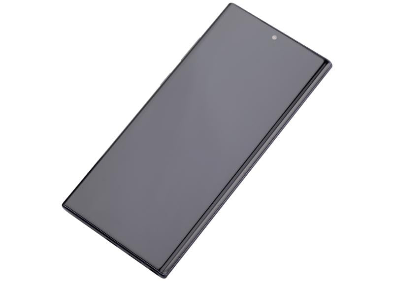 Pantalla OLED para Samsung Galaxy Note 10 Plus / 5G con marco (Negro Aura)