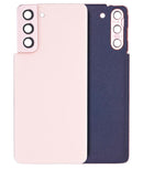 Tapa trasera con lente de camara para Samsung Galaxy S21 5G (Rosa Fantasma)