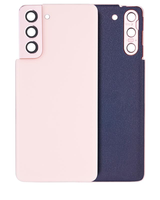 Tapa trasera con lente de camara para Samsung Galaxy S21 5G (Rosa Fantasma)