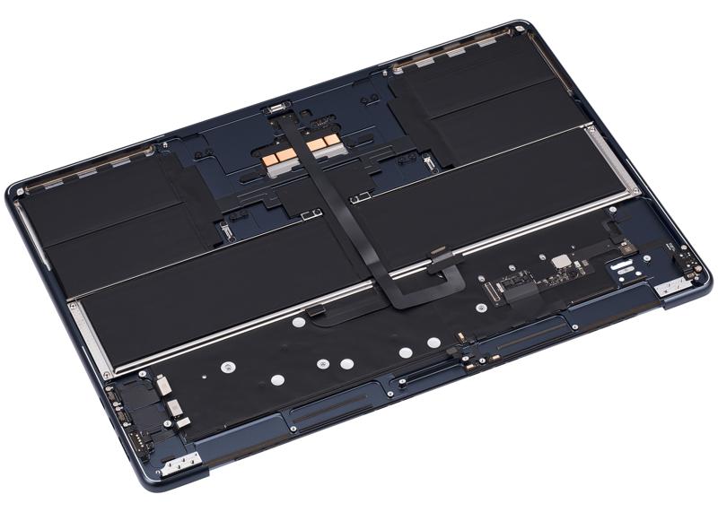 Ensamble de carcasa superior con bateria y teclado para MacBook Air 15" (A2941 / Mid 2023) (Teclado EE.UU) (Medianoche)