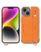 Funda tipo Cartera Ruva Hiba para iPhone 14 Plus Naranja Quemado 1 Paquete