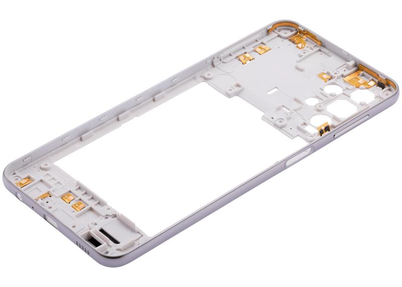 Marco medio para Samsung Galaxy A32 5G (A326 / 2021) (Blanco asombroso)