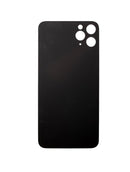 Tapa trasera con adhesivo 3M para iPhone 11 Pro Max (Sin logo / Agujero grande para camara) (Verde medianoche)