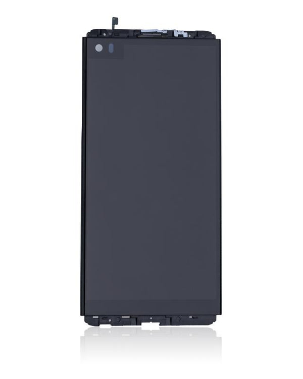 Pantalla LCD con marco para LG V20 (H910) (Reacondicionado) (Negro)