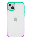 Funda Slim Mate Nebula para iPhone 14 Plus Morado/Verde - Paquete de 1