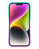 Funda Slim Mate Nebula para iPhone 14 Plus Morado/Verde - Paquete de 1