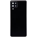 Tapa trasera con lente de camara para Samsung Galaxy A22 4G (A225 / 2021) Negro