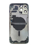 Tapa trasera para iPhone 13 Pro Max (Version Internacional) Verde Alpino con componentes pequeños pre-instalados