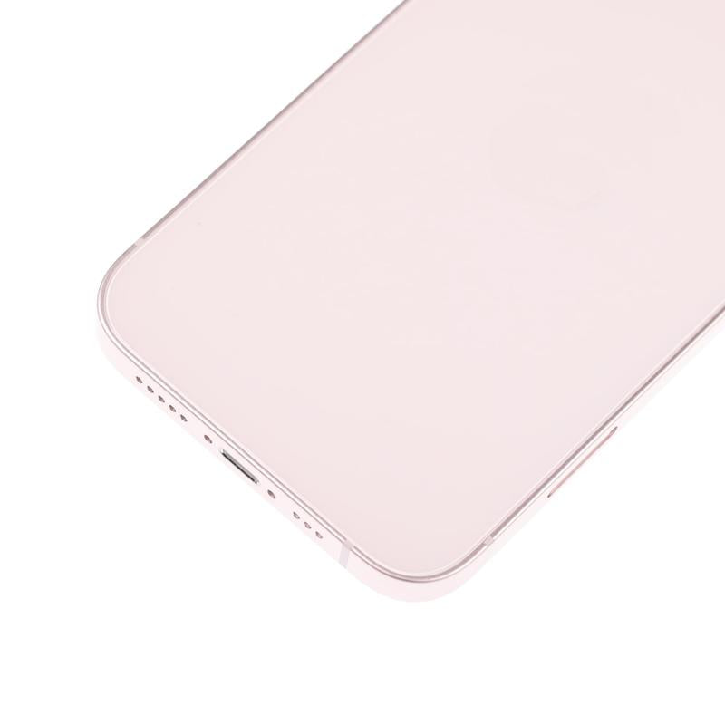 Tapa trasera para iPhone 13 con componentes pequenos pre-instalados (Version Internacional) (Usada Original Grado A) (Rosa)