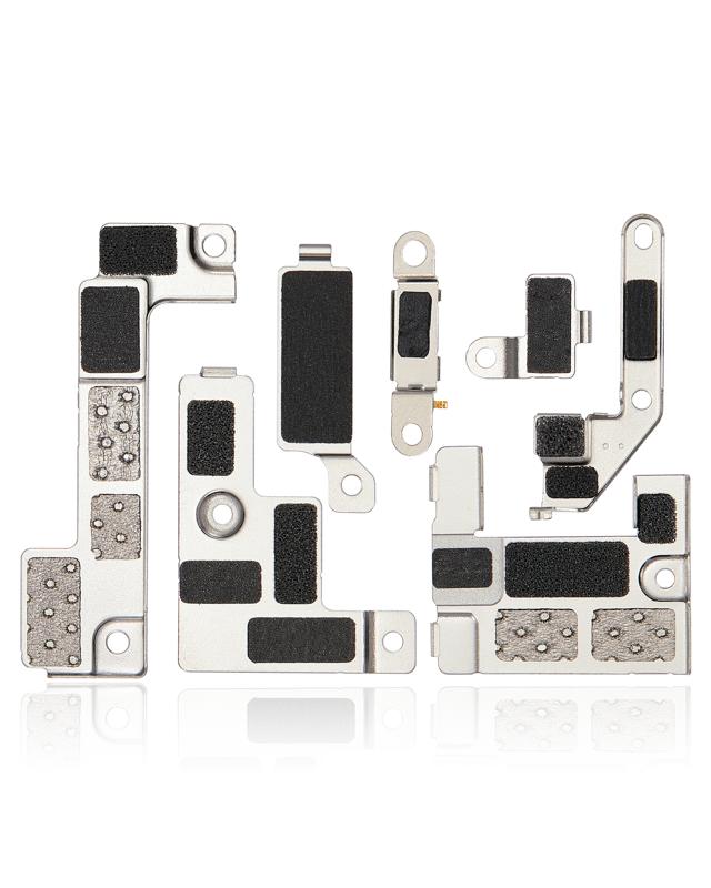 Soporte metalico pequeno y tornillos para iPhone 14 Plus