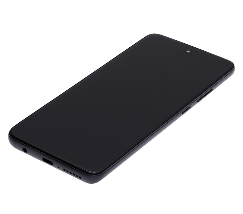 Pantalla LCD con marco para Motorola One 5G Ace UW (Volcanic Gray)