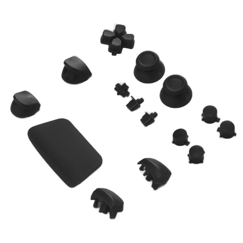 Conjunto de Botones para Control de PlayStation 5 (16 Piezas) (Negro Medianoche)