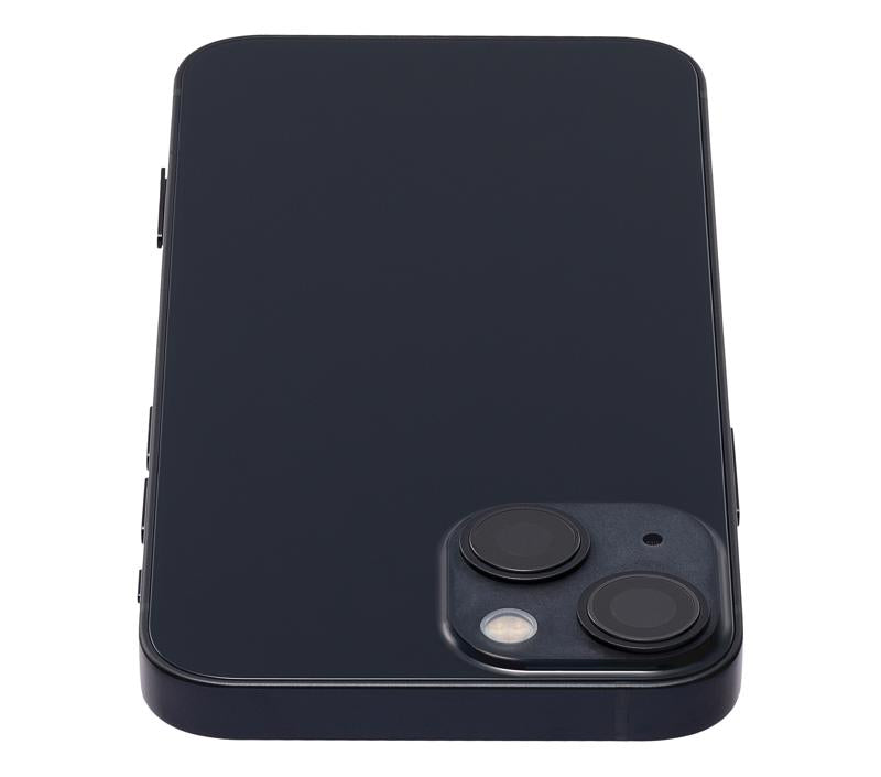 Tapa trasera con componentes pequenos para iPhone 13 Mini (Midnight)