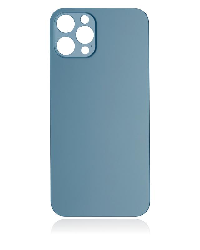 Tapa trasera con adhesivo 3M para iPhone 12 Pro (Sin logo / Agujero grande para camara) (Azul Pacifico)