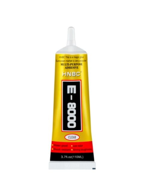 Pegamento E8000 - Transparente - 110mL (TRANSPARENTE)