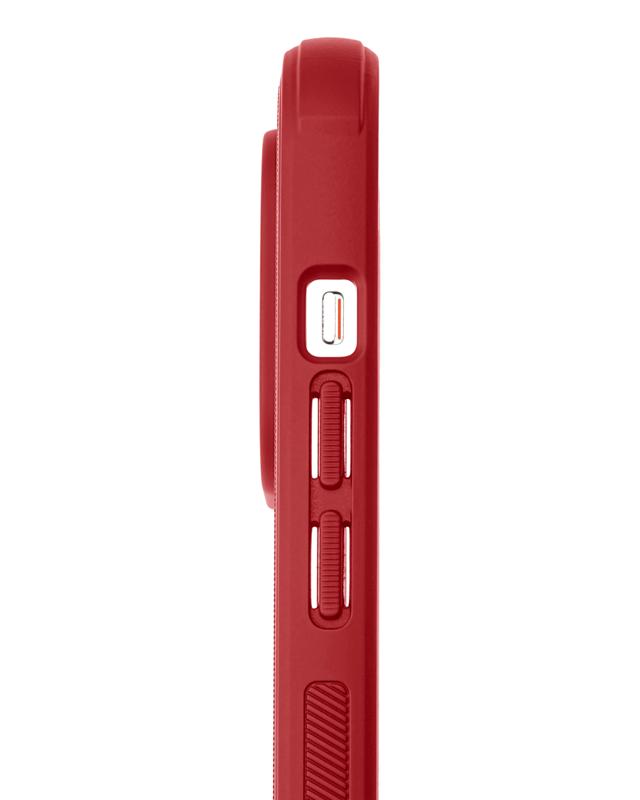 Funda Rugged Mattur Asteroid para iPhone 14 Pro Rojo 1 PACK