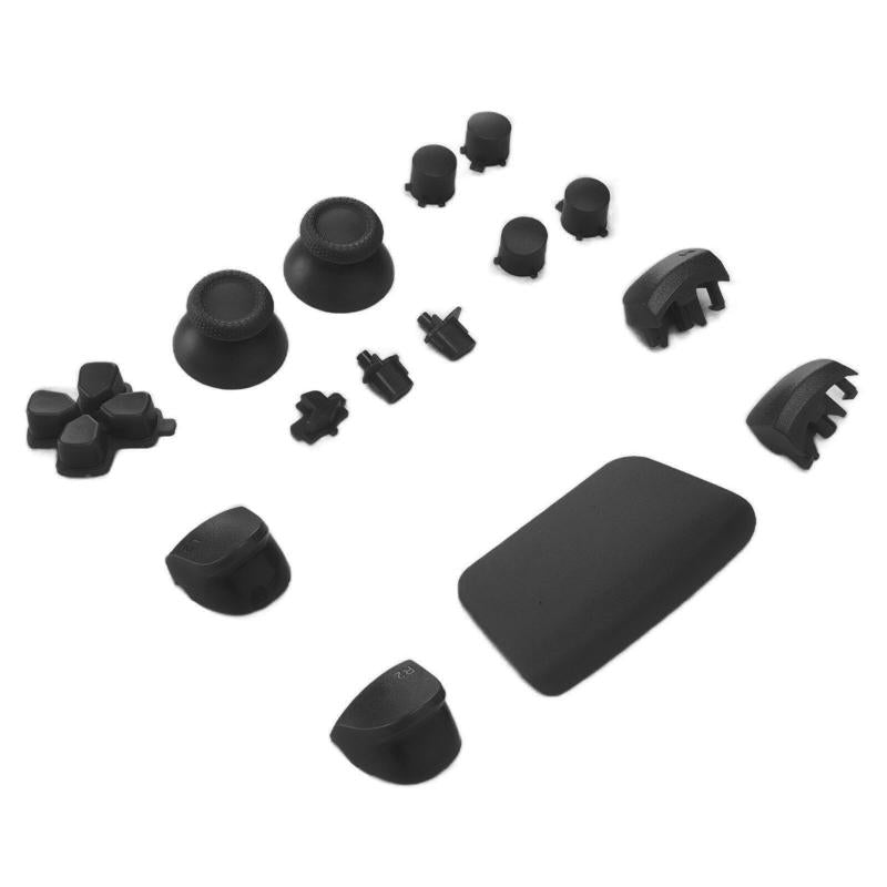 Conjunto de Botones para Control de PlayStation 5 (16 Piezas) (Negro Medianoche)