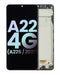 Pantalla OLED para Samsung Galaxy A22 4G (A225 / 2021) original con marco