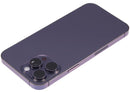 Tapa trasera para iPhone 14 Pro Max (Version EE.UU) Morado Profundo