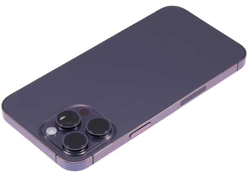 Tapa trasera para iPhone 14 Pro Max (Version EE.UU) Morado Profundo