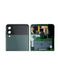 Pantalla OLED exterior original para Samsung Galaxy Z Flip 3 5G (Verde)