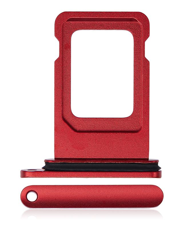 Bandeja para tarjeta SIM doble para iPhone 11 (Rojo)