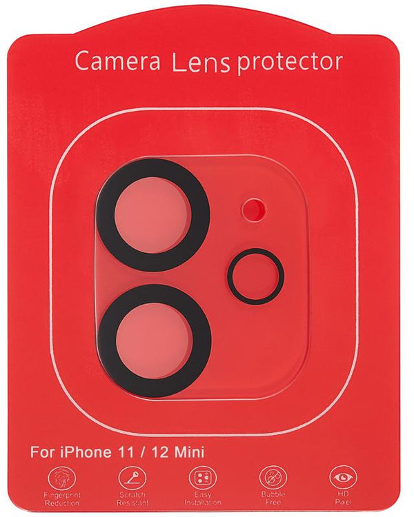 Protector de lente de camara Casper para iPhone 11 / 12 Mini (Cobertura total de cristal)