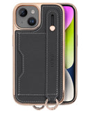 Funda Cartera Ruva Hiba para iPhone 14 Plus Negra 1 Paquete