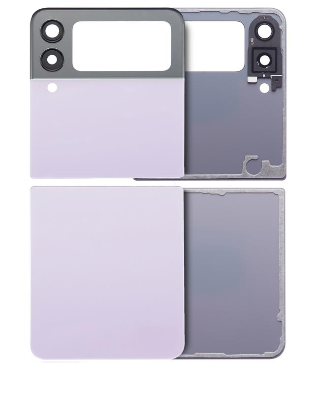 Tapa trasera con lente de camara para Samsung Galaxy Z Flip 3 5G (Lavanda)