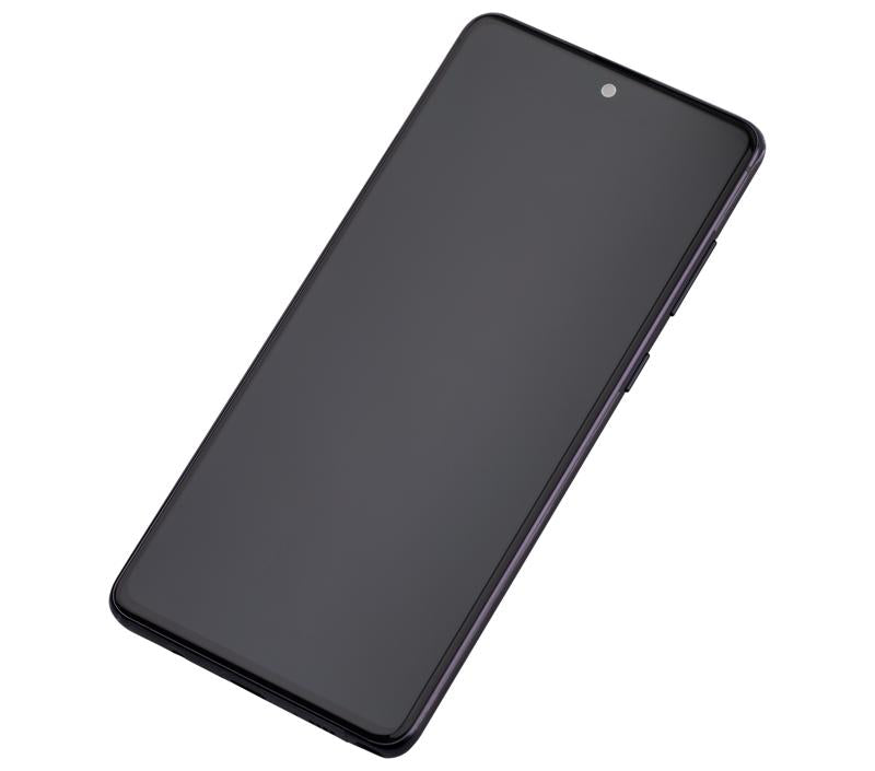 Pantalla OLED para Samsung Galaxy Note 10 Lite con marco (Original) (Negro Aura)