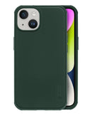 Estuche Rugged Mattur Asteroide para iPhone 14 Verde 1 Paquete