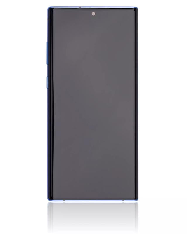 Pantalla OLED con marco para Samsung Galaxy Note 10 Plus / 5G Original (Aura Azul)