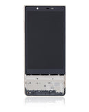 Pantalla LCD con marco para BlackBerry KEY2 LE / Lite (Serie BBE100) (Reacondicionado) (Champagne)