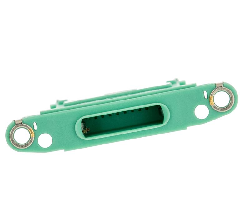 Puerto de carga para iPhone 11 (Verde) (Paquete de 10)