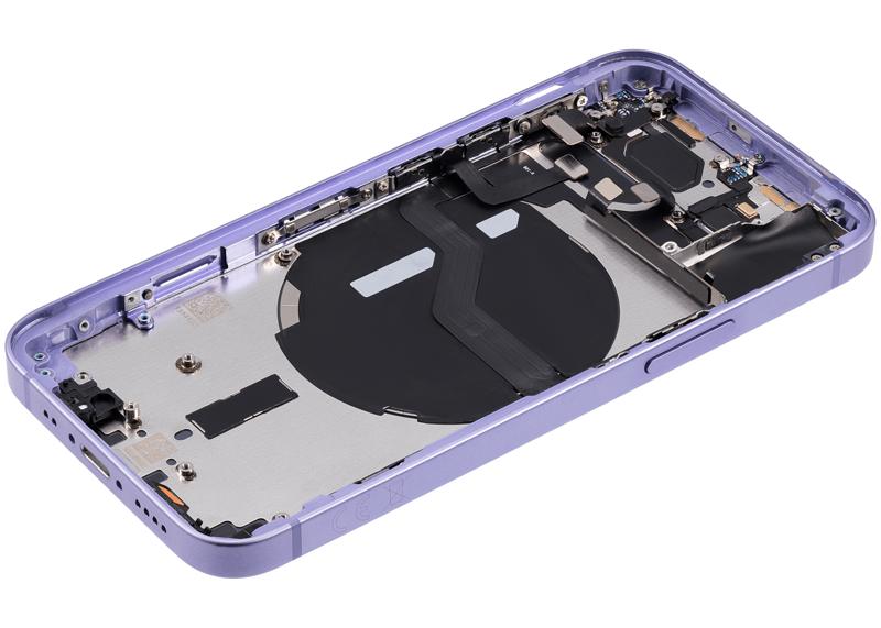 Tapa trasera con componentes para iPhone 12 Mini (Versión Internacional) Usada Original Calidad B (Morado)