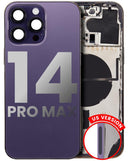 Tapa trasera para iPhone 14 Pro Max (Version EE.UU) Morado Profundo