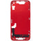 Carcasa intermedia con botones de encendido y volumen para iPhone 14 (Version Internacional) (Rojo)